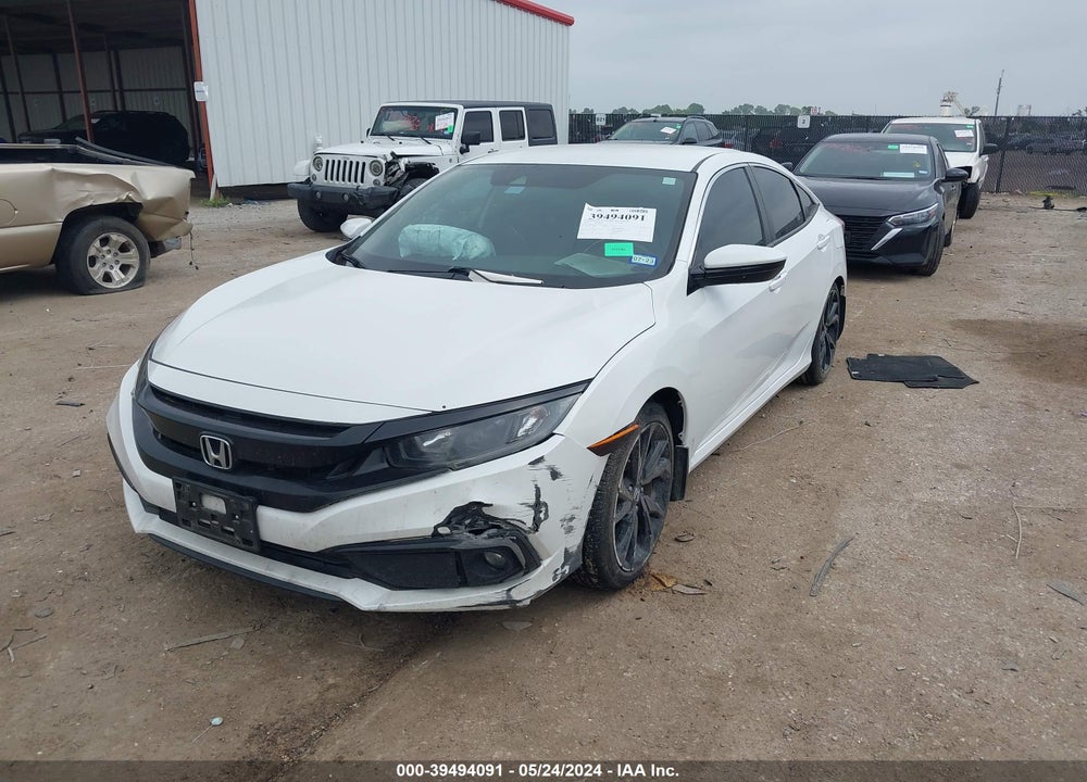 2019 HONDA CIVIC SPORT VIN: 19XFC2F84KE020515