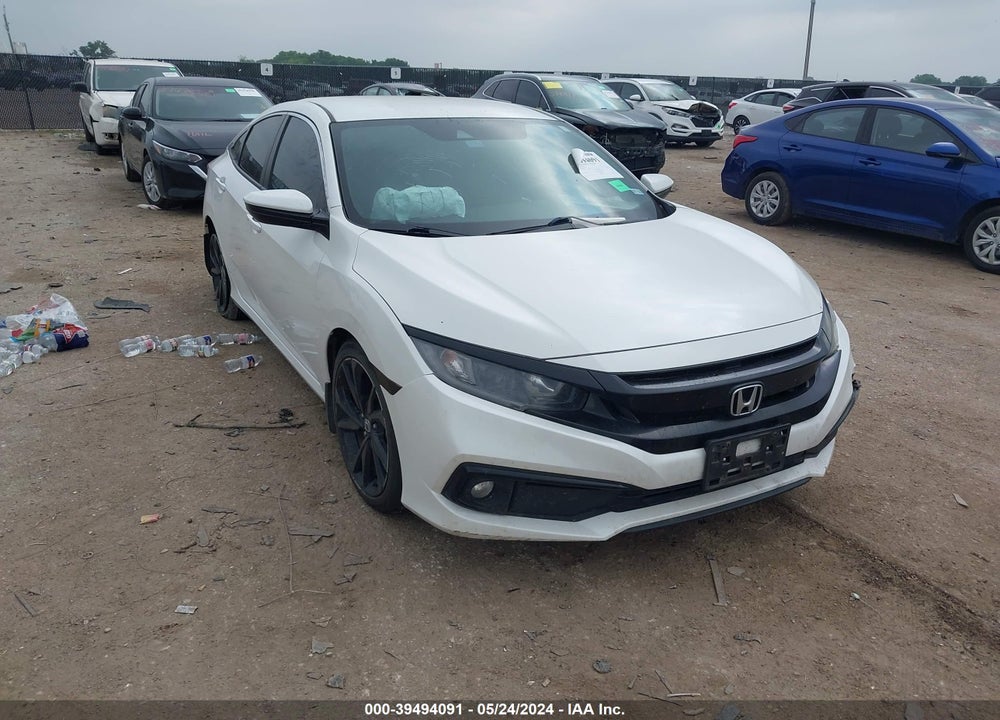 2019 HONDA CIVIC SPORT VIN: 19XFC2F84KE020515