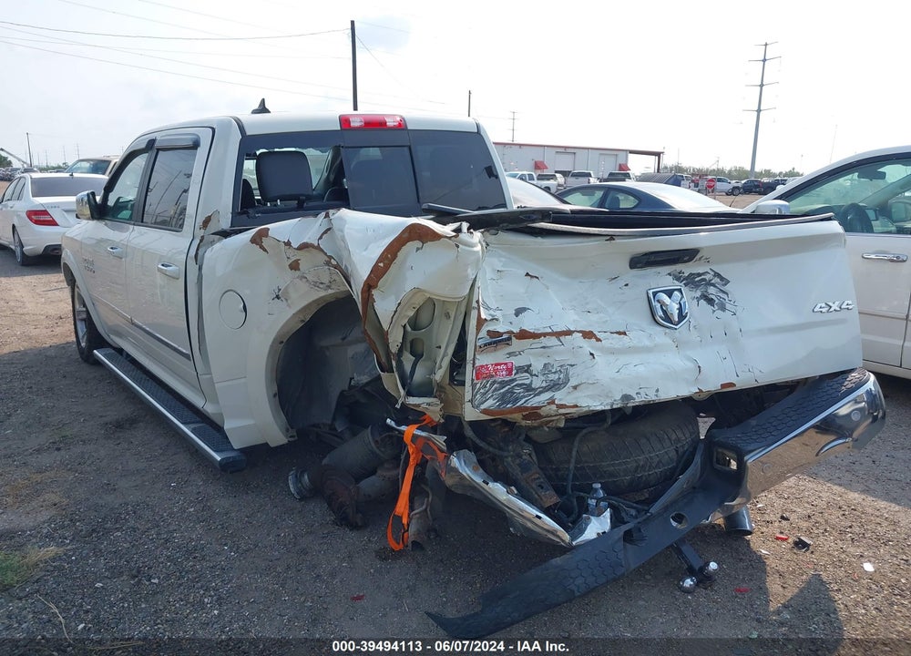 2016 RAM 1500 LAIE VIN: 1C6RR7NM8GS354940