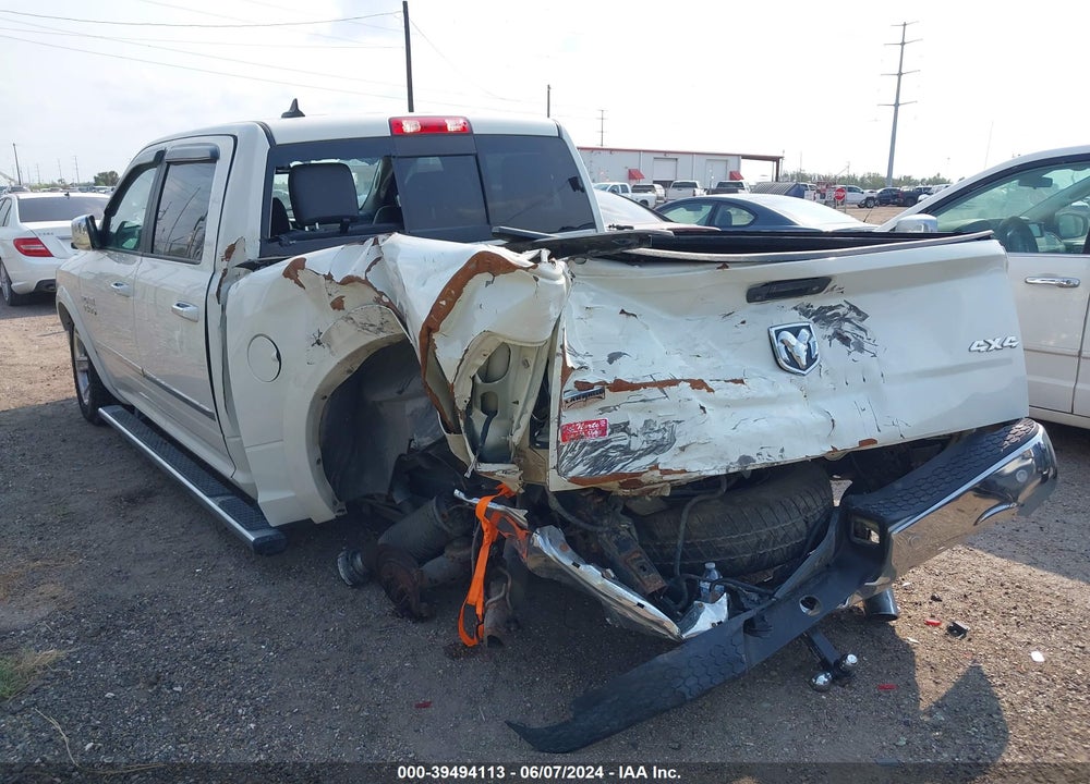 2016 RAM 1500 LAIE VIN: 1C6RR7NM8GS354940