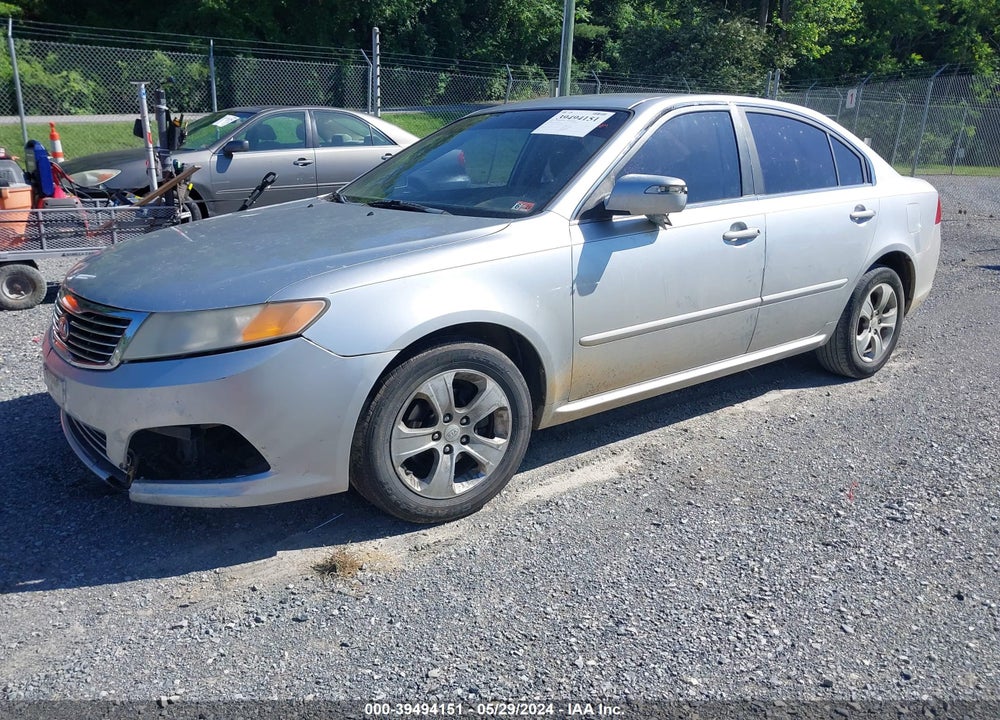 2009 KIA OPTIMA LX VIN: KNAGE228295362407