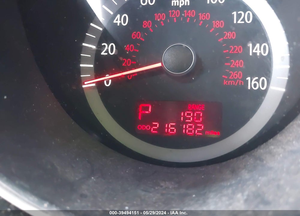 2009 KIA OPTIMA LX VIN: KNAGE228295362407