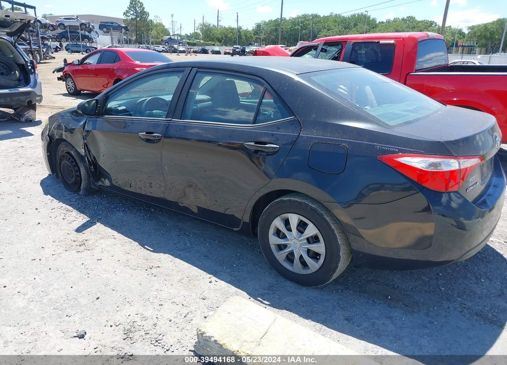 2014 TOYOTA COROLLA L VIN: 2T1BURHE1EC034432
