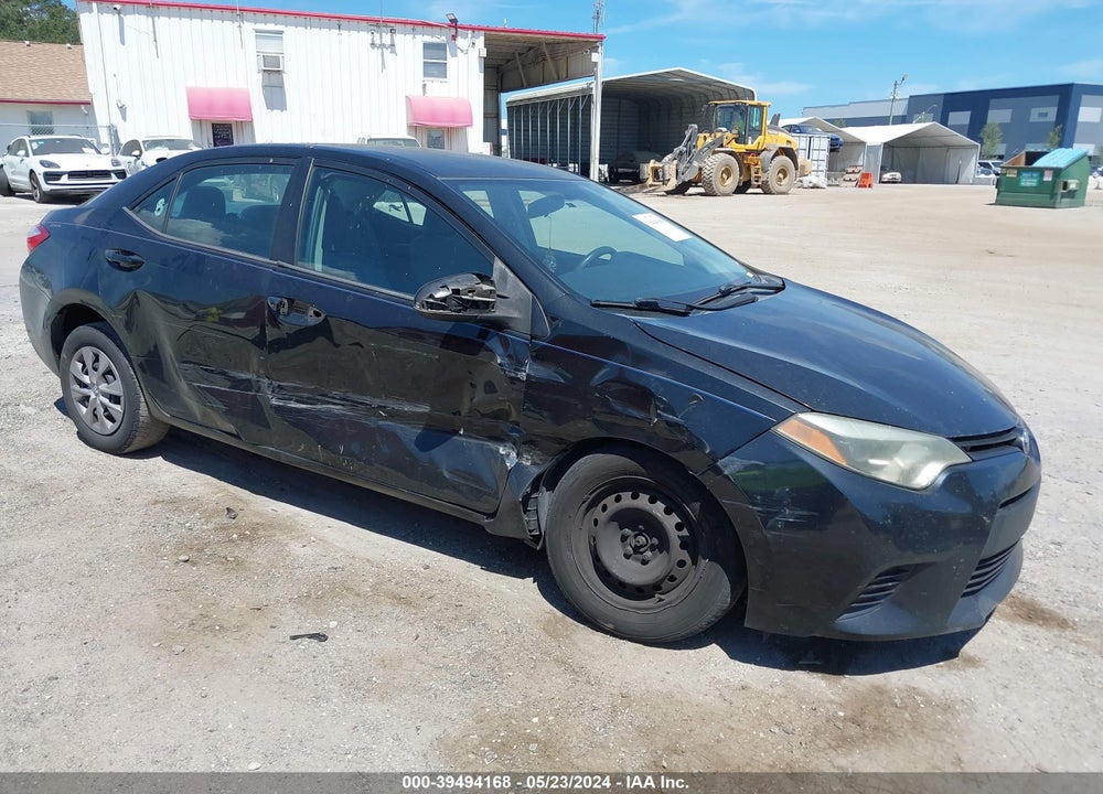 2014 TOYOTA COROLLA L VIN: 2T1BURHE1EC034432