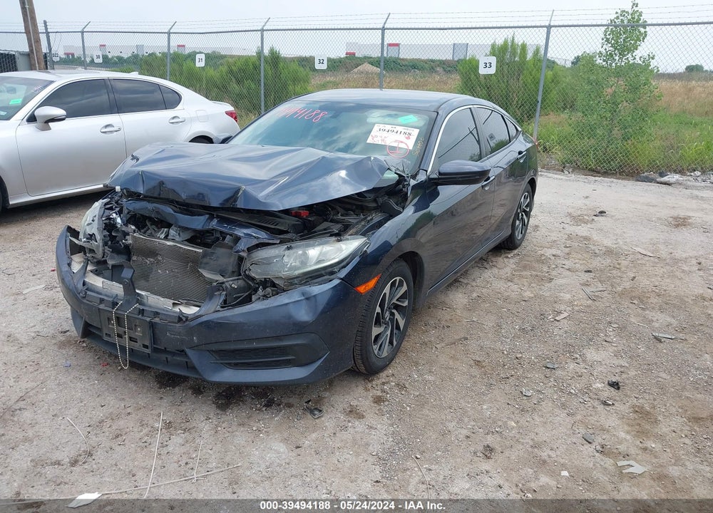 2018 HONDA CIVIC LX VIN: 19XFC2F53JE010255
