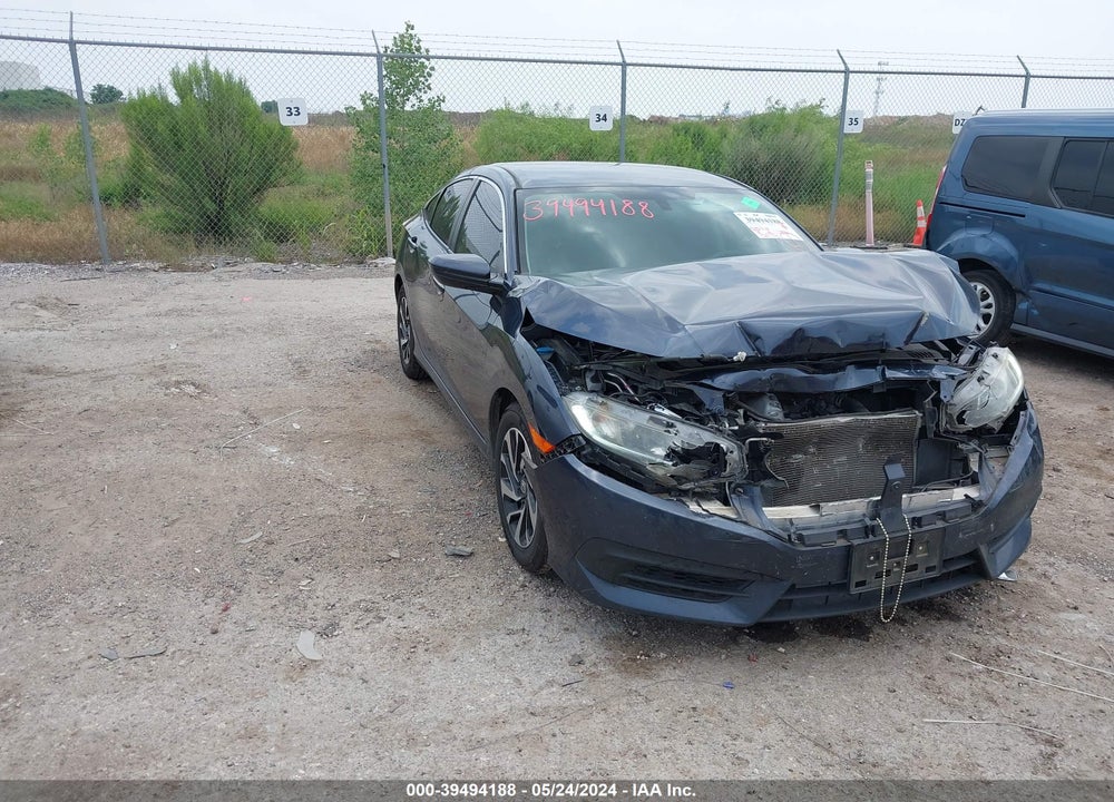 2018 HONDA CIVIC LX VIN: 19XFC2F53JE010255