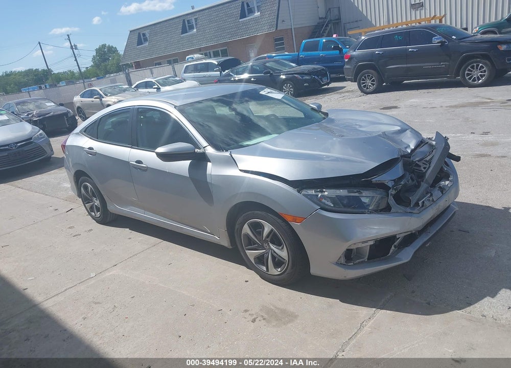 2020 HONDA CIVIC LX VIN: 19XFC2F61LE030189