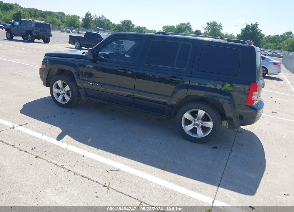 2013 JEEP PATRIOT LIMITED VIN: 1C4NJPCB4DD177707