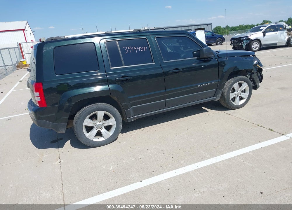 2013 JEEP PATRIOT LIMITED VIN: 1C4NJPCB4DD177707