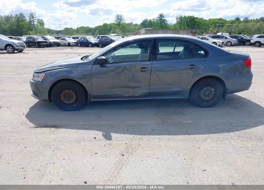 2013 VOLKSWAGEN JETTA 2.0L S VIN: 3VW1K7AJ0DM263751