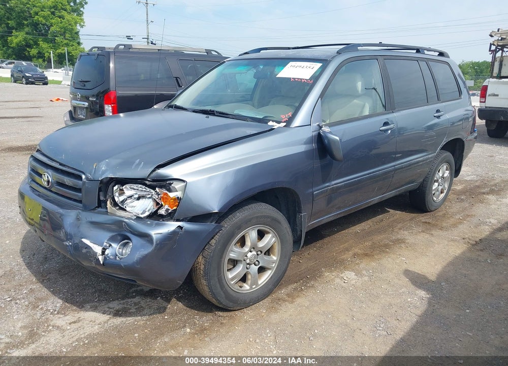 2006 TOYOTA HIGHLANDER V6 VIN: JTEEP21A060149131