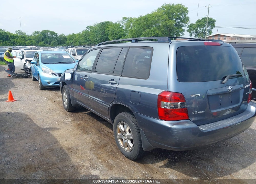 2006 TOYOTA HIGHLANDER V6 VIN: JTEEP21A060149131