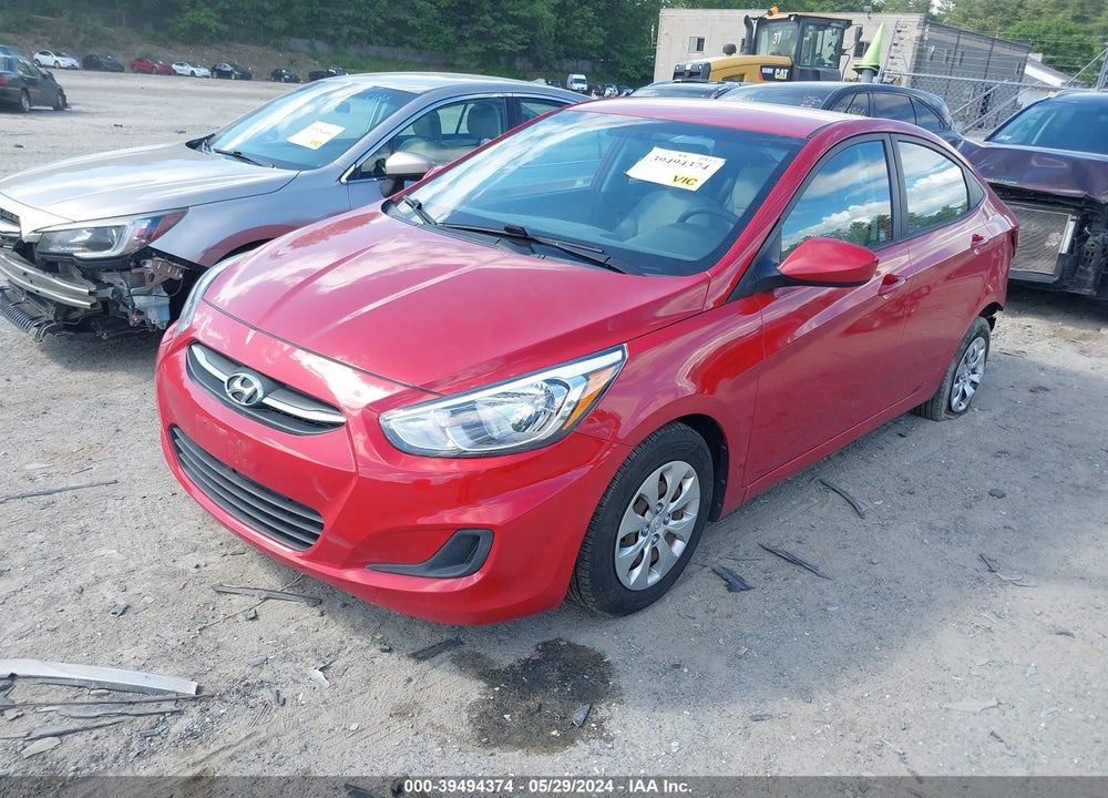 2016 HYUNDAI ACCENT SE VIN: KMHCT4AE8GU022493