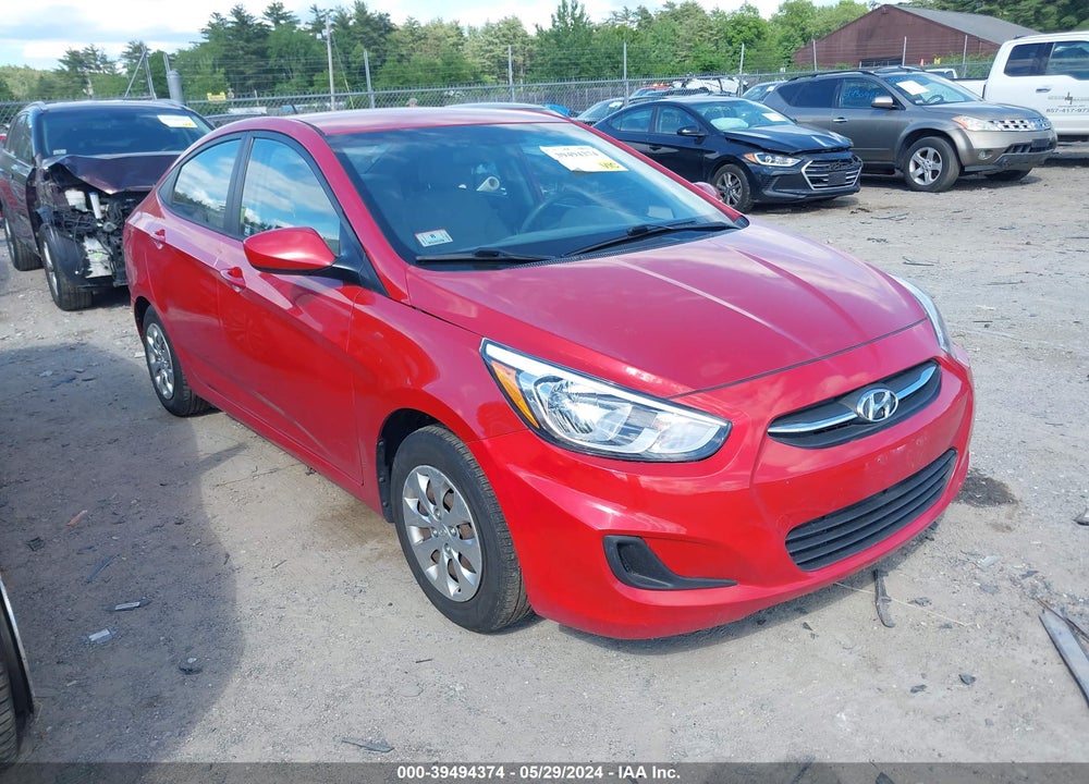 2016 HYUNDAI ACCENT SE VIN: KMHCT4AE8GU022493