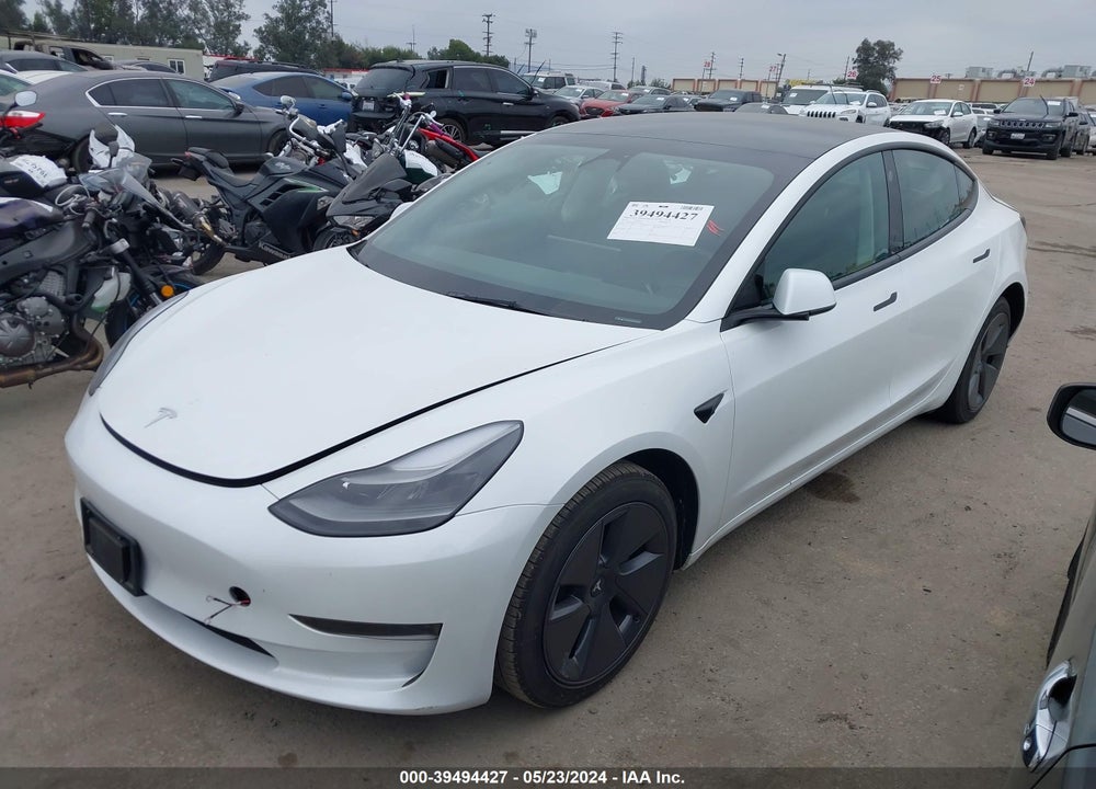 2023 TESLA MODEL 3 REAR-WHEEL DRIVE VIN: 5YJ3E1EA6PF487397
