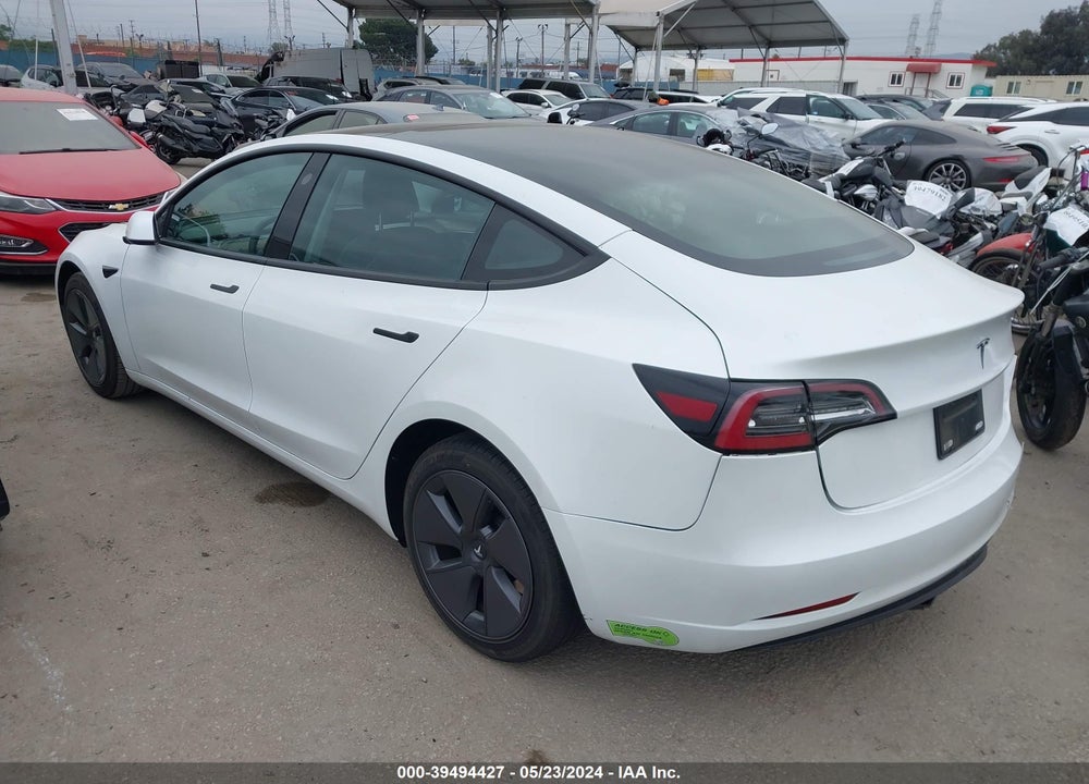 2023 TESLA MODEL 3 REAR-WHEEL DRIVE VIN: 5YJ3E1EA6PF487397