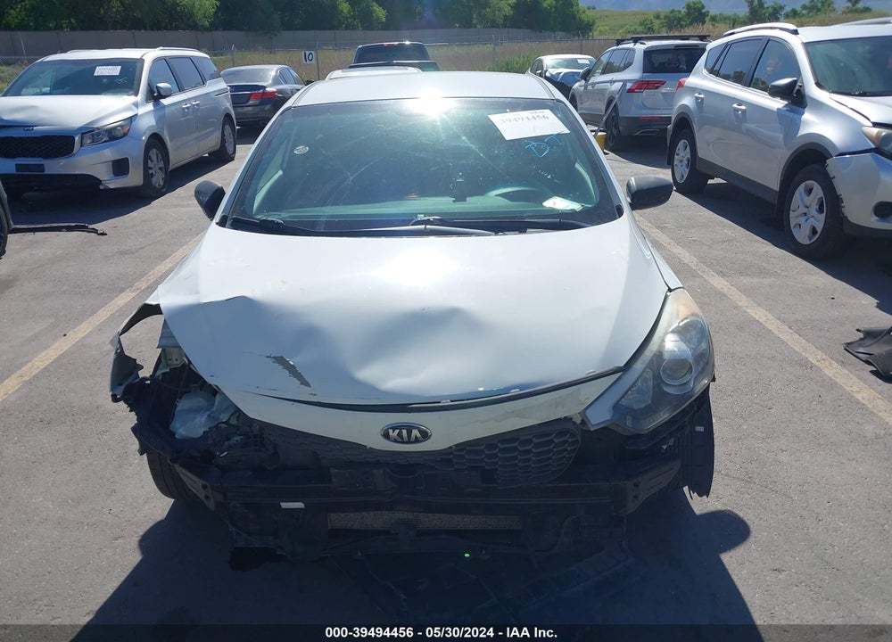 2016 KIA FORTE LX VIN: KNAFK4A64G5595072