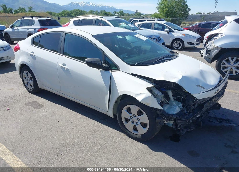 2016 KIA FORTE LX VIN: KNAFK4A64G5595072