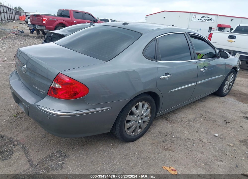 2009 BUICK LACROSSE CXL VIN: 2G4WD582891228553