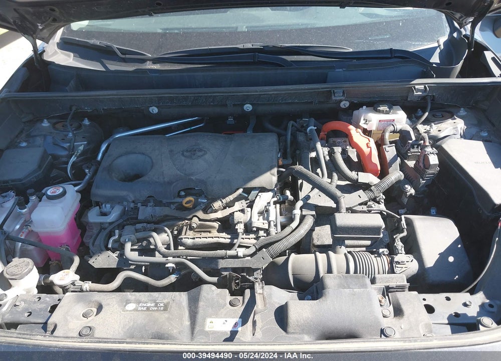 2021 TOYOTA RAV4 XLE HYBRID VIN: 4T3RWRFV7MU037108