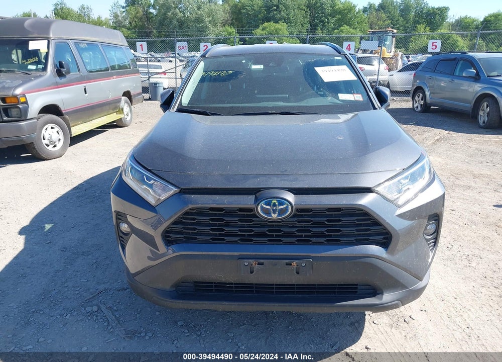 2021 TOYOTA RAV4 XLE HYBRID VIN: 4T3RWRFV7MU037108