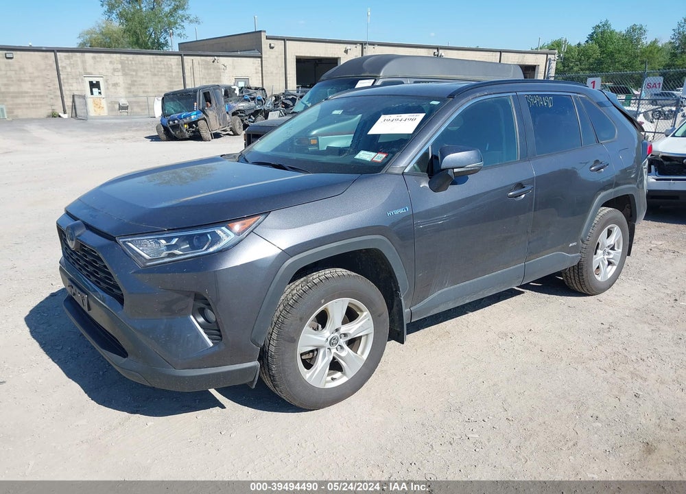 2021 TOYOTA RAV4 XLE HYBRID VIN: 4T3RWRFV7MU037108