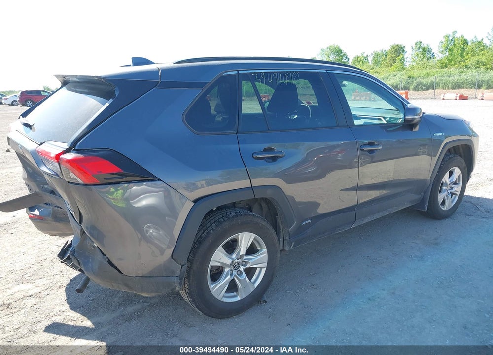 2021 TOYOTA RAV4 XLE HYBRID VIN: 4T3RWRFV7MU037108