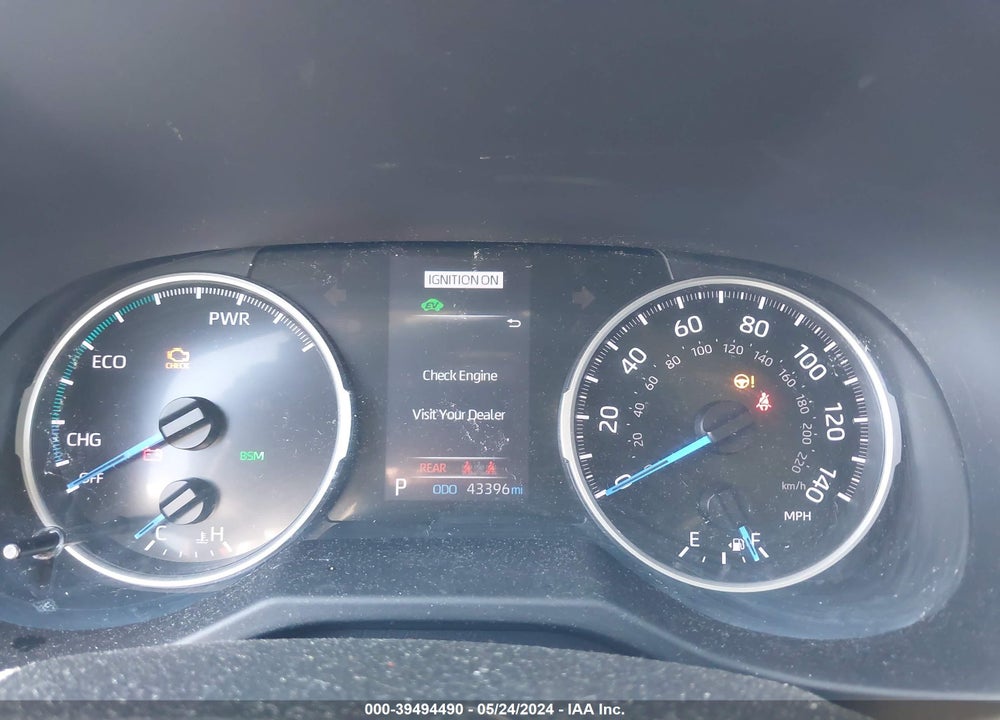 2021 TOYOTA RAV4 XLE HYBRID VIN: 4T3RWRFV7MU037108