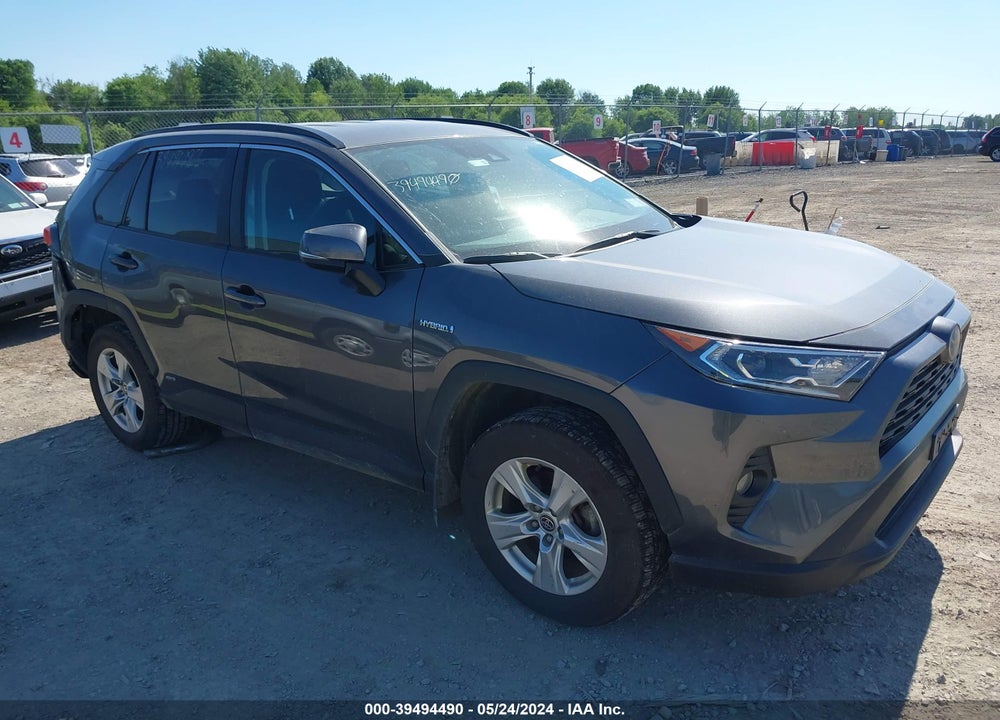 2021 TOYOTA RAV4 XLE HYBRID VIN: 4T3RWRFV7MU037108