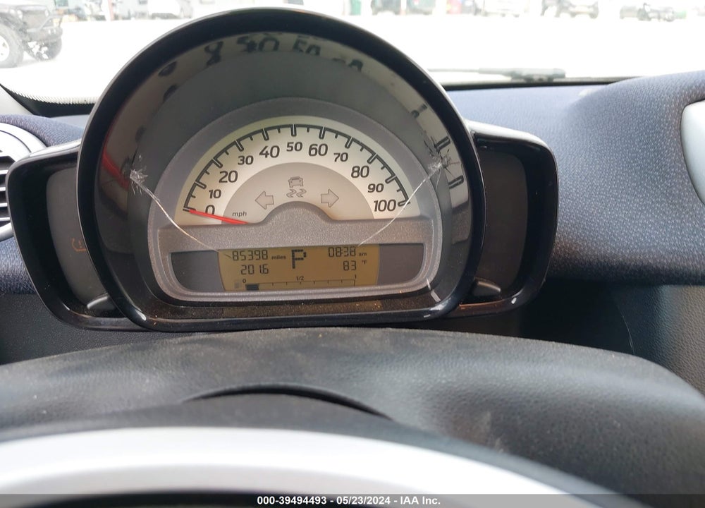 2012 SMART FORTWO PASSION/PURE VIN: WMEEJ3BA9CK552651