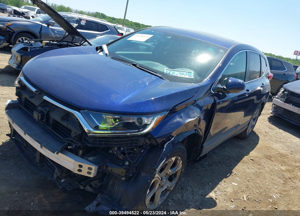 2019 HONDA CR-V EX VIN: 2HKRW2H58KH633109