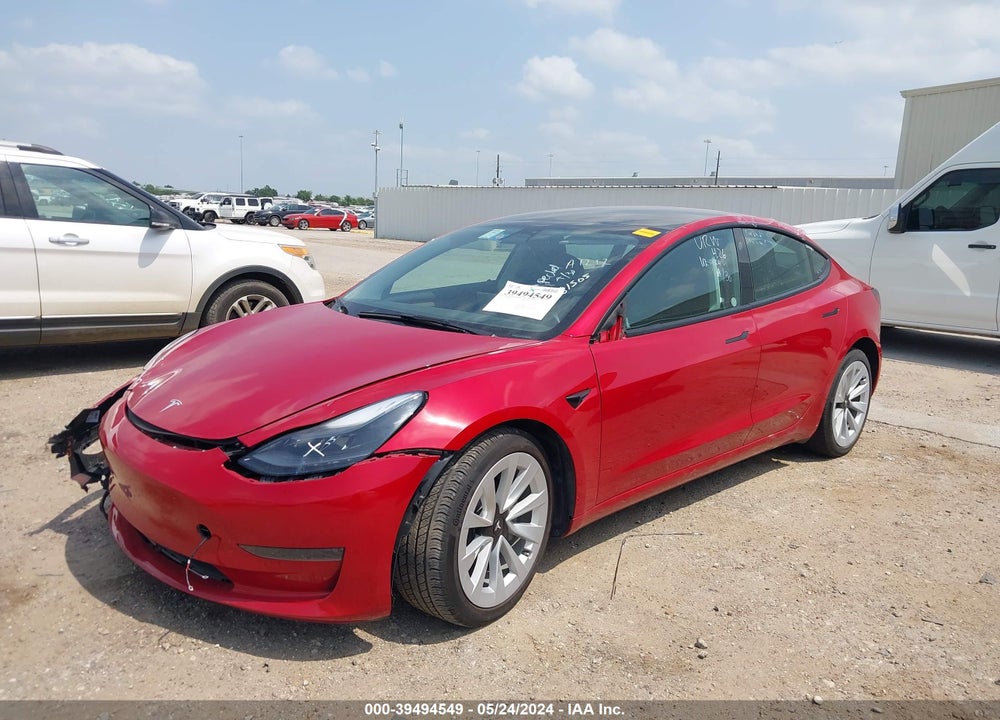 2023 TESLA MODEL 3 REAR-WHEEL DRIVE VIN: 5YJ3E1EA3PF384373