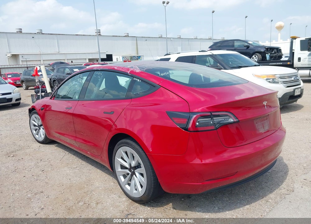 2023 TESLA MODEL 3 REAR-WHEEL DRIVE VIN: 5YJ3E1EA3PF384373