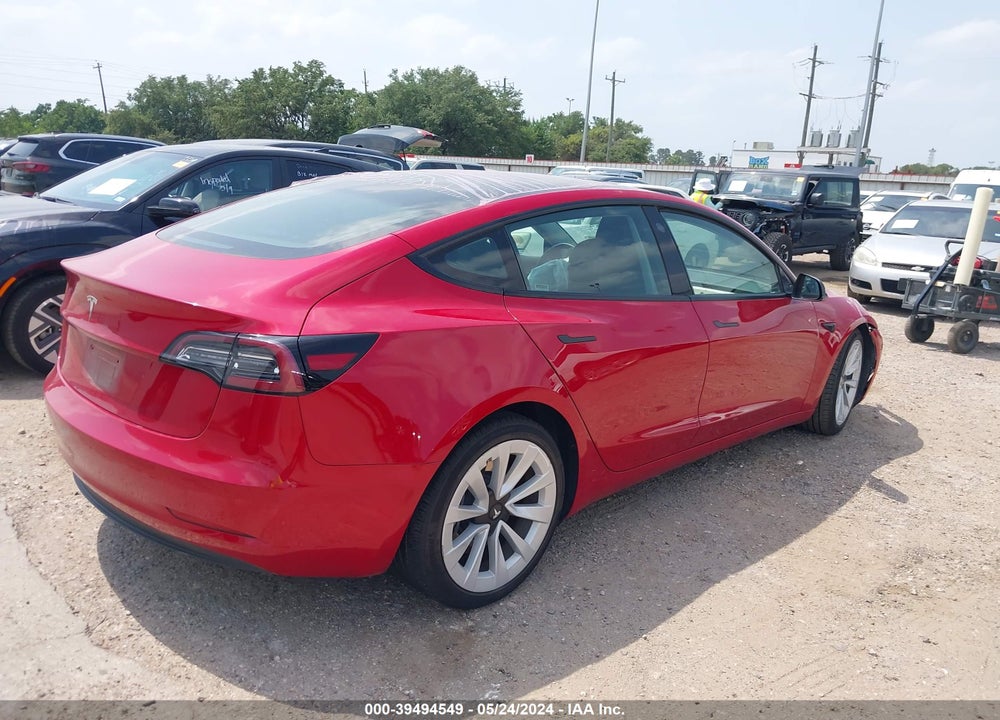 2023 TESLA MODEL 3 REAR-WHEEL DRIVE VIN: 5YJ3E1EA3PF384373