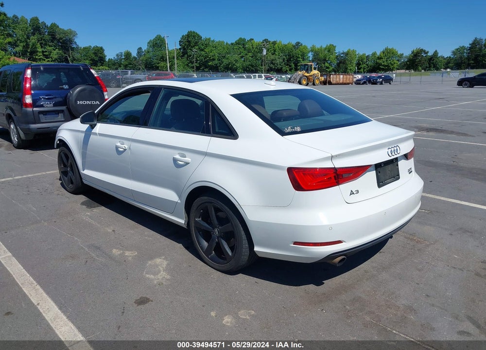 2016 AUDI A3 2.0T PREMIUM VIN: WAUB8HFF5G1055766