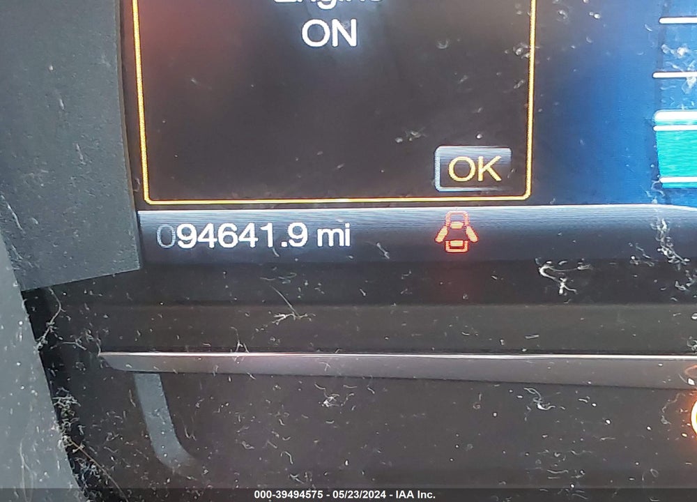 2014 FORD FLEX SEL VIN: 2FMGK5C84EBD40762