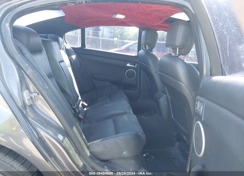 2009 PONTIAC G8 VIN: 6G2ER57739L160405