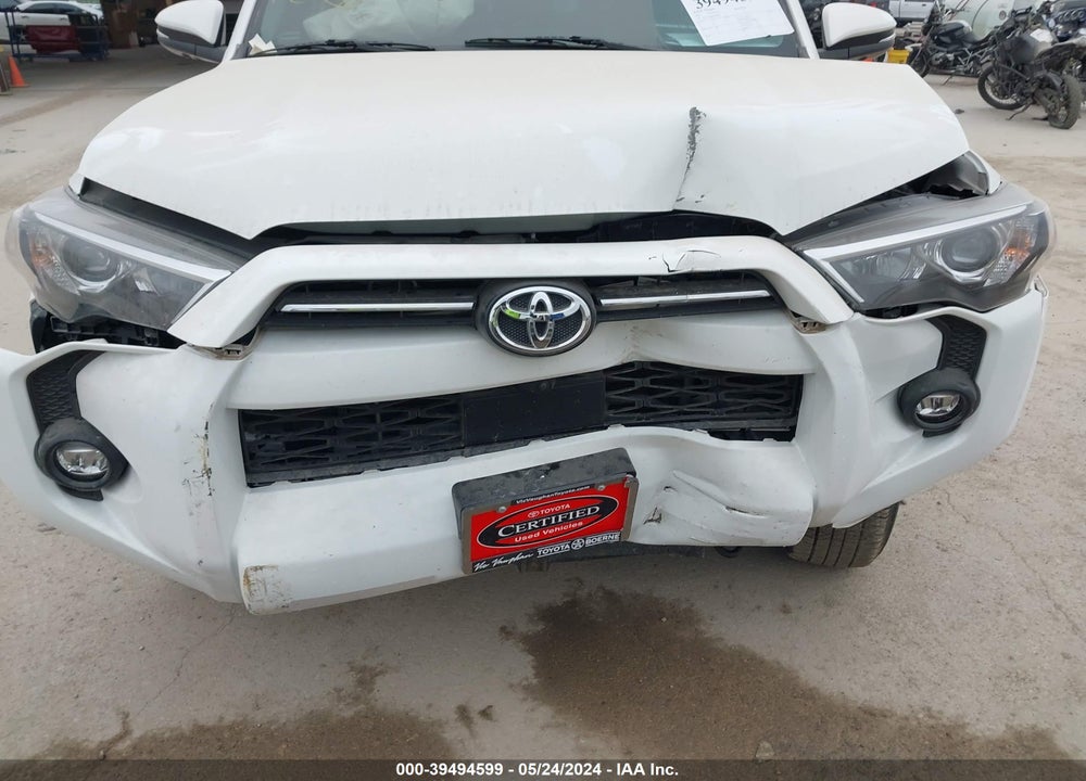 2022 TOYOTA 4RUNNER SR5 PREMIUM VIN: JTENU5JR8N6007881