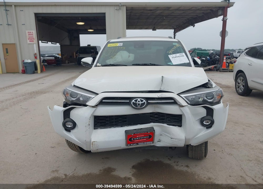 2022 TOYOTA 4RUNNER SR5 PREMIUM VIN: JTENU5JR8N6007881