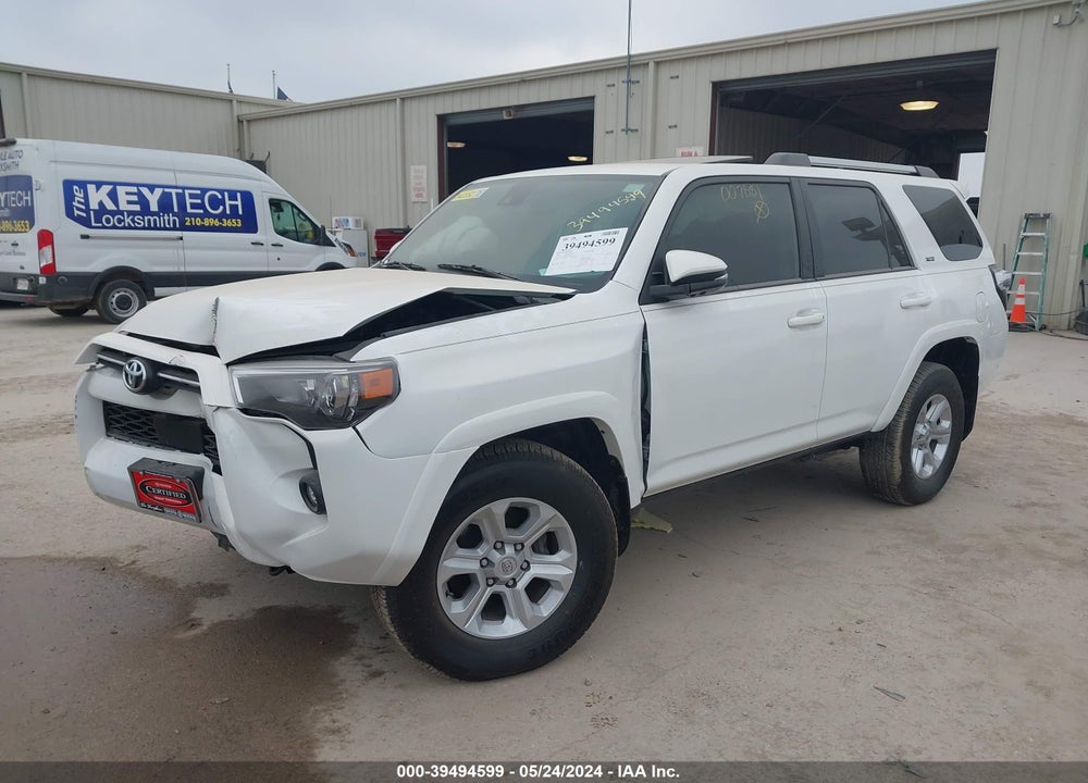 2022 TOYOTA 4RUNNER SR5 PREMIUM VIN: JTENU5JR8N6007881