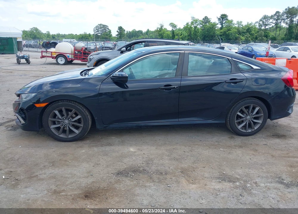 2019 HONDA CIVIC EX VIN: 19XFC1F30KE207751