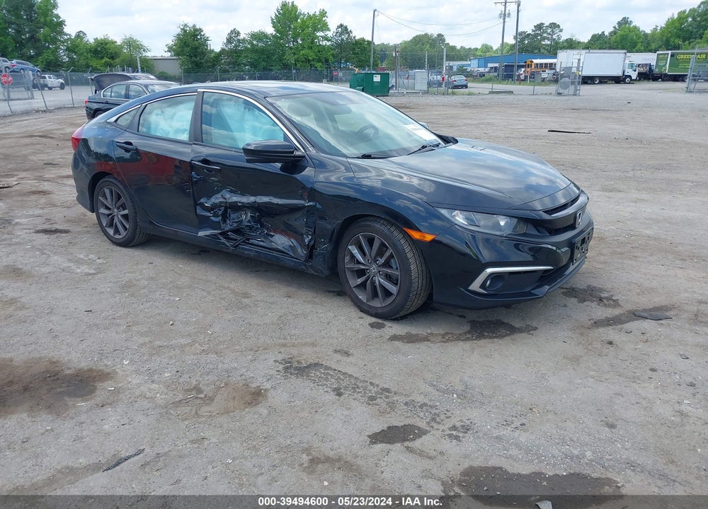 2019 HONDA CIVIC EX VIN: 19XFC1F30KE207751