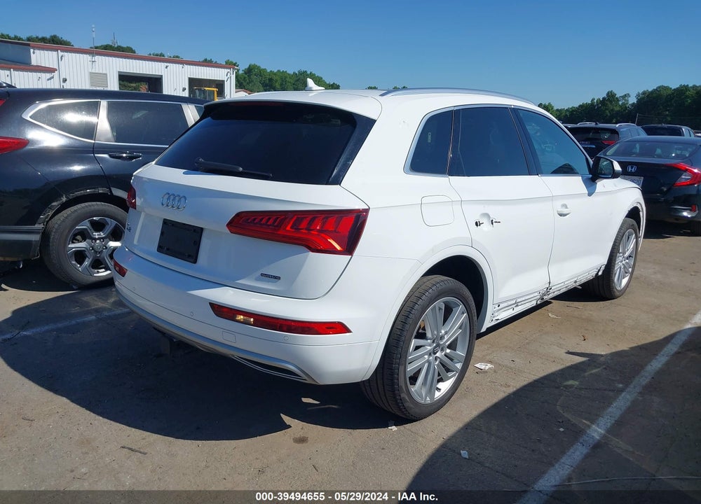 2019 AUDI Q5 45 PREMIUM VIN: WA1BNAFY5K2095489