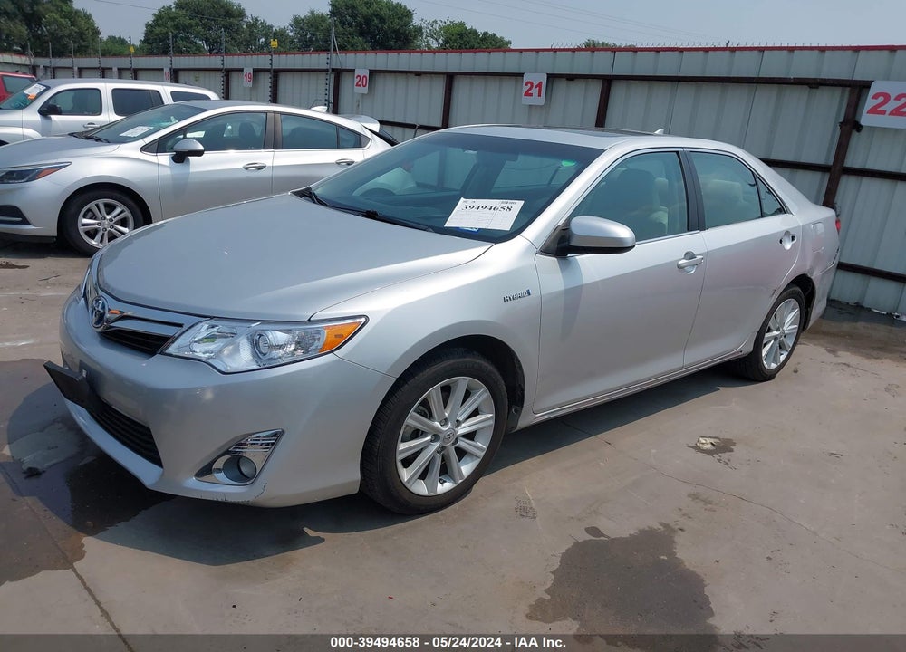 2012 TOYOTA CAMRY HYBRID XLE VIN: 4T1BD1FK2CU010565