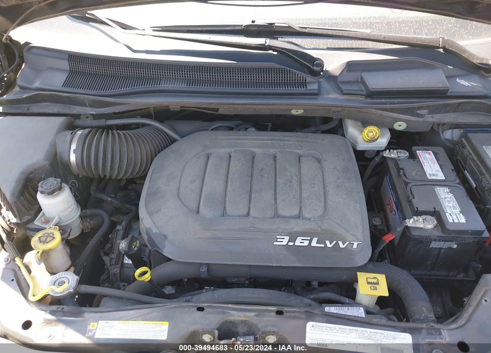 2012 CHRYSLER TOWN & COUNTRY LIMITED VIN: 2C4RC1GG5CR350273