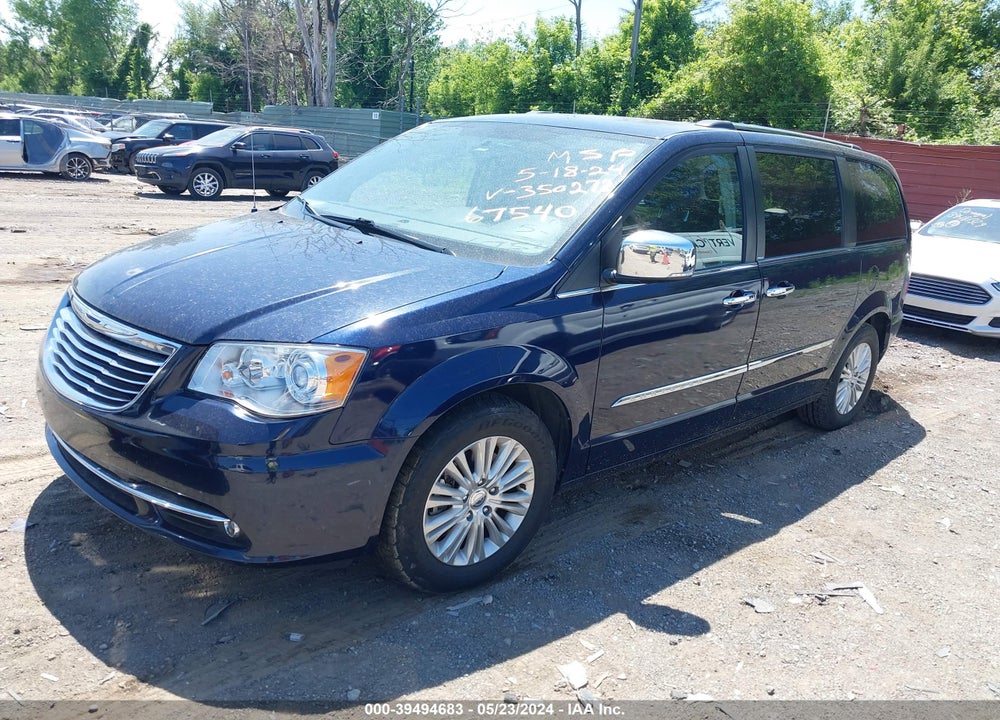 2012 CHRYSLER TOWN & COUNTRY LIMITED VIN: 2C4RC1GG5CR350273