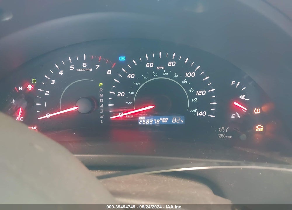 2007 TOYOTA CAMRY LE VIN: 4T1BE46KX7U135088