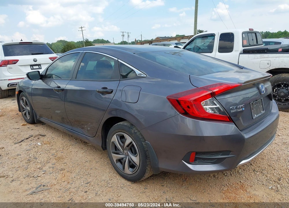 2020 HONDA CIVIC LX VIN: 2HGFC2F66LH573477
