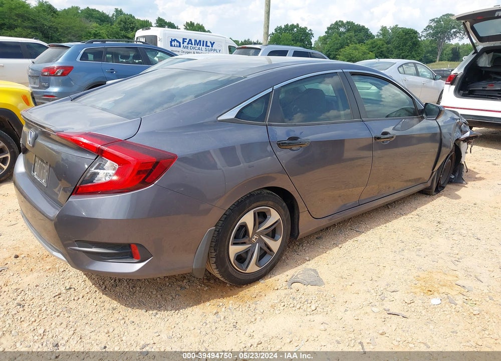 2020 HONDA CIVIC LX VIN: 2HGFC2F66LH573477