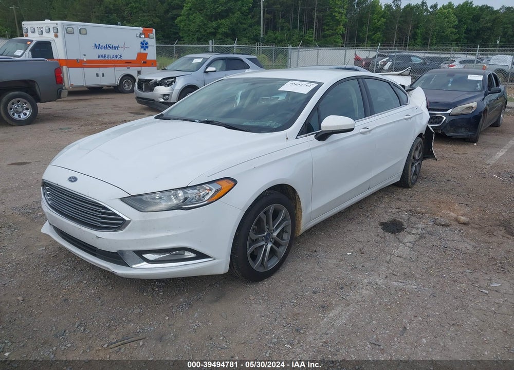 2017 FORD FUSION SE VIN: 3FA6P0HD6HR244489